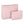 Load image into Gallery viewer, &#39;Mia&#39; Large and Small Makeup Bag Set in Starflower Pink
